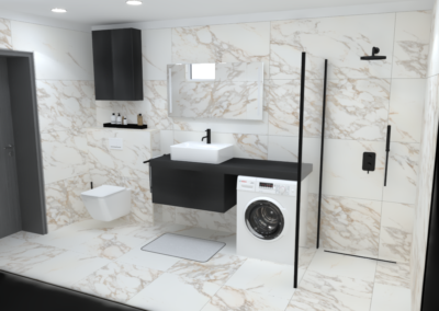 Italgraniti Marble Experience burkolat, Wellis fürdőszobai termékek